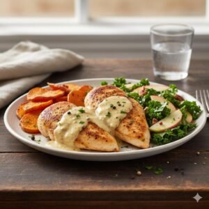 Pollo con Pimienta y Dijon