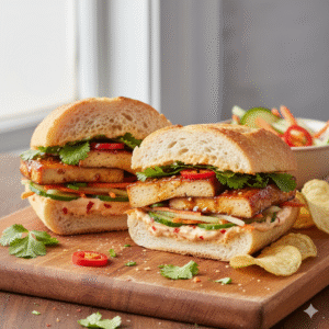 Banh mi Vegetariano de Tofu
